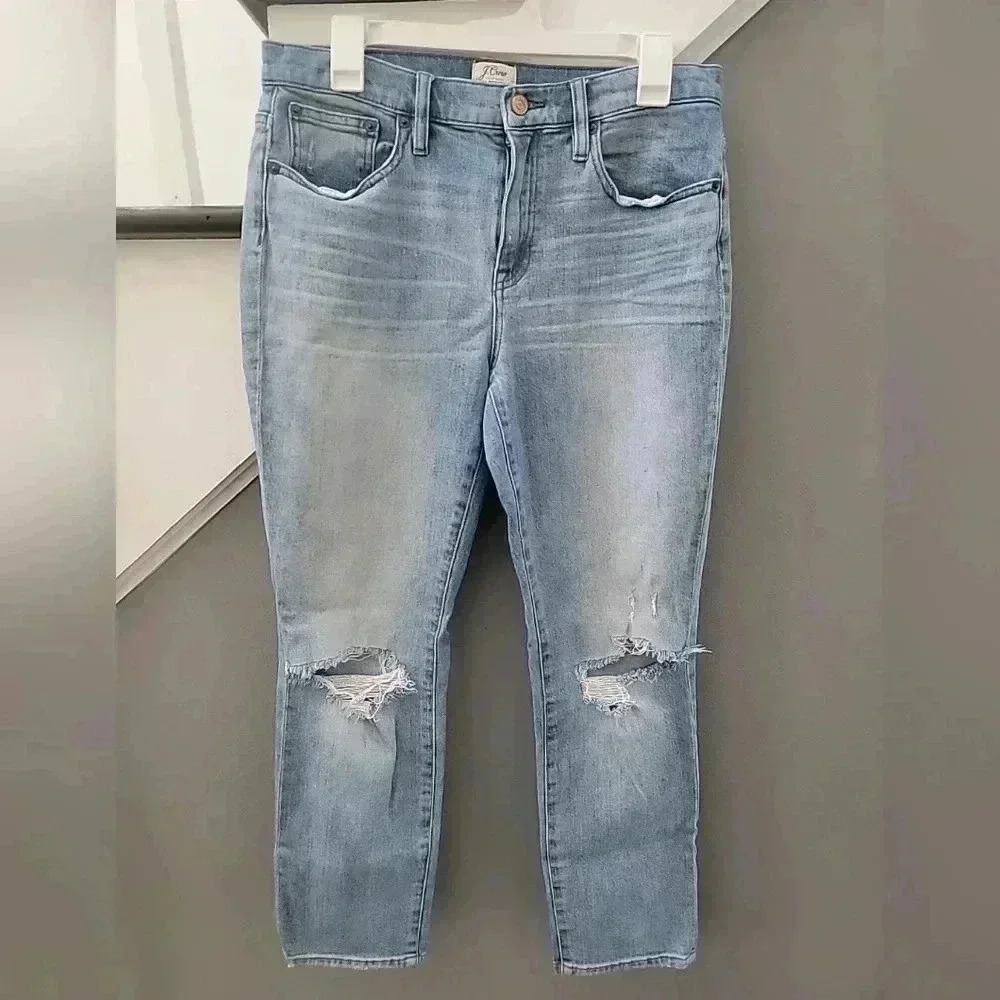 J. Crew Light Blue Straight Leg Jeans